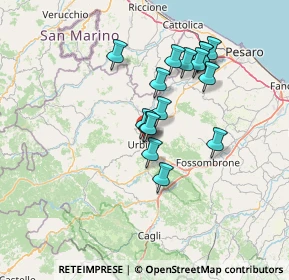 Mappa , 61029 Urbino PU, Italia (11.79938)