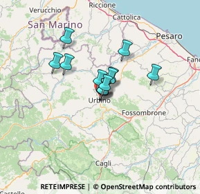 Mappa , 61029 Urbino PU, Italia (7.67917)