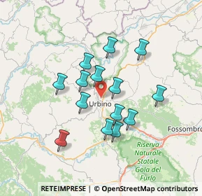 Mappa , 61029 Urbino PU, Italia (5.91929)