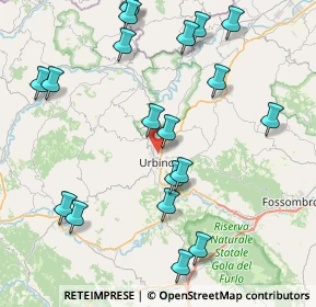 Mappa , 61029 Urbino PU, Italia (9.8355)