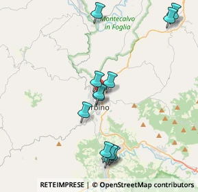 Mappa , 61029 Urbino PU, Italia (4.14417)