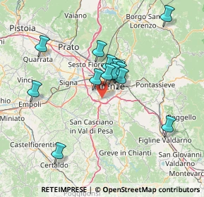 Mappa Via del Ponte di Certosa, 50124 Firenze FI, Italia (12.80429)