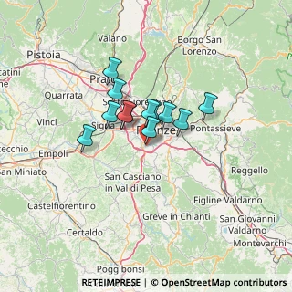 Mappa Via del Ponte di Certosa, 50124 Firenze FI, Italia (8.8875)