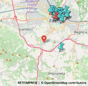 Mappa Via del Ponte di Certosa, 50124 Firenze FI, Italia (4.93882)