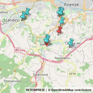 Mappa Via del Ponte di Certosa, 50124 Firenze FI, Italia (2.34727)