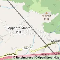 地図 Bagno a Ripoli