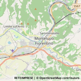 Mappa Montelupo Fiorentino