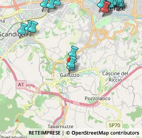 Mappa Galluzzo, 50125 Firenze FI, Italia (3.1735)