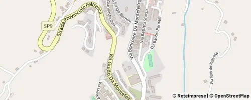 Mappa Urbino