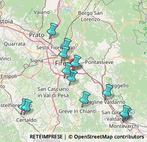 Mappa Via Pietro Nenni, 50012 Bagno a Ripoli FI, Italia (16.66167)