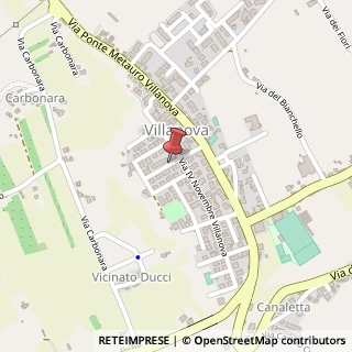 Mappa Via Don Fortunato Minardi,  7, 61030 Montemaggiore al Metauro, Pesaro e Urbino (Marche)
