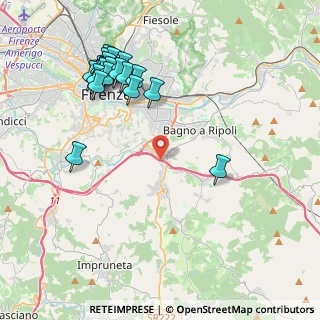 Mappa Via Alessandro Volta, 50012 Bagno a Ripoli FI, Italia (4.777)