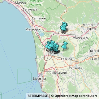 Mappa Via Monti Vincenzo, 56123 Pisa PI, Italia (6.948)