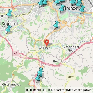 Mappa Via Luigi Biadi, 50125 Firenze FI, Italia (3.939)
