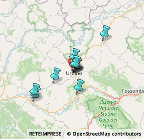 Mappa Via Salvemini, 61029 Urbino PU, Italia (4.00583)