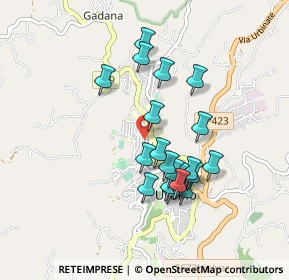 Mappa Via Salvemini, 61029 Urbino PU, Italia (0.804)