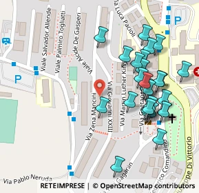 Mappa Via Zena Mancini, 61029 Urbino PU, Italia (0.12857)