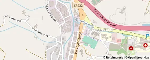 Mappa Bagno a Ripoli