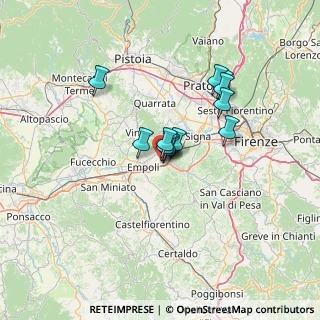 Mappa Via del Campo, 50056 Montelupo Fiorentino FI, Italia (9.57083)