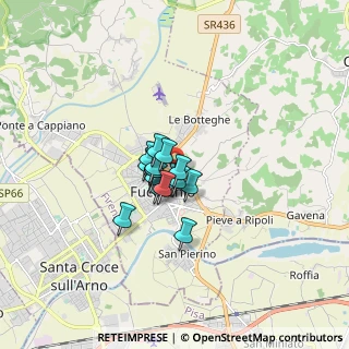 Mappa Via Sotto le Vigne, 50054 Fucecchio FI, Italia (0.85438)