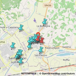 Mappa Via Sotto le Vigne, 50054 Fucecchio FI, Italia (1.96)
