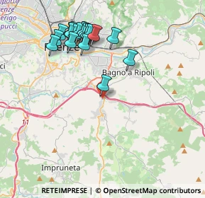 Mappa Via di Campigliano, 50012 Firenze FI, Italia (4.318)