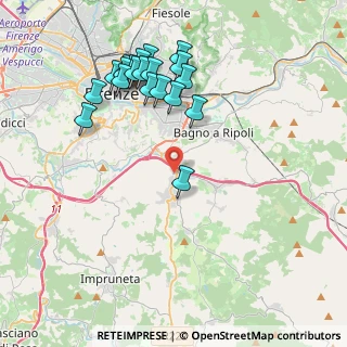 Mappa Via di Campigliano, 50012 Firenze FI, Italia (4.3115)