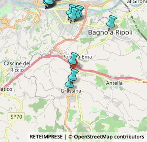 Mappa Via di Campigliano, 50012 Firenze FI, Italia (3.0925)