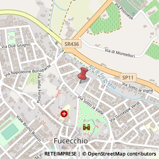 Mappa Piazza Arturo Toscanini, 6, 50054 Fucecchio, Firenze (Toscana)