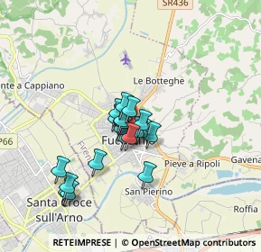 Mappa Piazza Arturo Toscanini, 50054 Fucecchio FI, Italia (1.214)