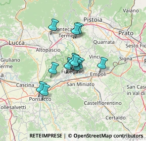 Mappa Via Pierluigi da Palestrina, 50054 Fucecchio FI, Italia (8.46643)