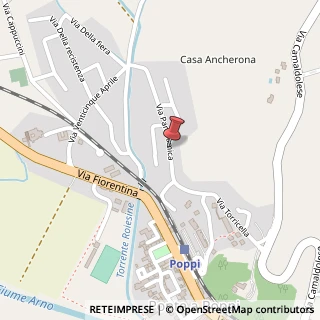 Mappa Via Panoramica, 22, 52014 Poppi AR, Italia, 52014 Poppi, Arezzo (Toscana)