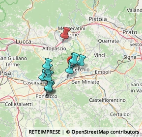 Mappa Via Nuova provinciale Francesca, 56029 Santa Croce sull'Arno PI, Italia (10.3325)