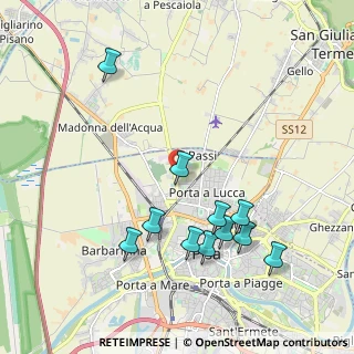 Mappa Pisa, 56123 Pisa PI, Italia (2.16)