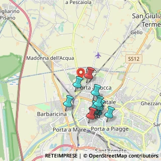 Mappa Pisa, 56123 Pisa PI, Italia (1.80545)