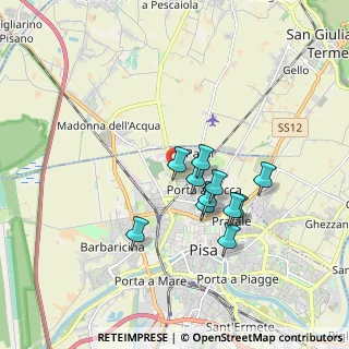 Mappa Pisa, 56123 Pisa PI, Italia (1.46182)