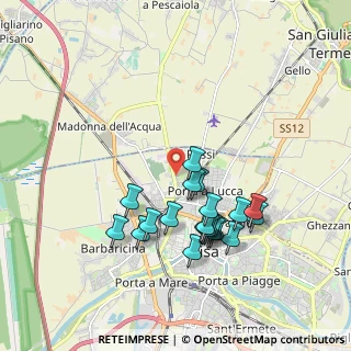 Mappa Pisa, 56123 Pisa PI, Italia (1.804)