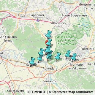 Mappa Via della Tura, 56032 Buti PI, Italia (5.73)