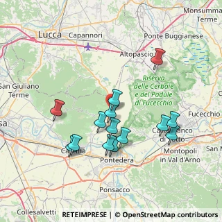 Mappa Via della Tura, 56032 Buti PI, Italia (7.11214)