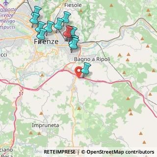 Mappa Via di Belmonte, 50012 Bagno a Ripoli FI, Italia (5.04538)