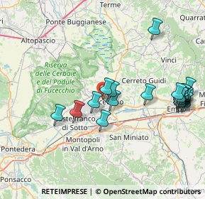 Mappa LabNutrizione, 50054 Fucecchio FI, Italia (8.8075)