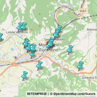Mappa Via Virgilio Rovai, 50056 Montelupo Fiorentino FI, Italia (2.115)