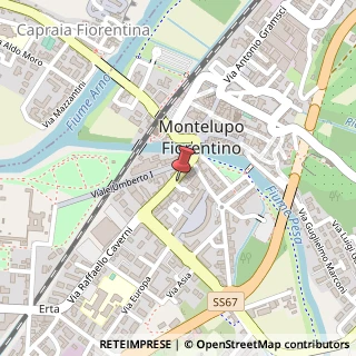 Mappa Via Raffaello Caverni, 41, 50056 Montelupo Fiorentino, Firenze (Toscana)
