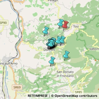 Mappa Via Don B. Cotoneschi, 50066 Reggello FI, Italia (0.5381)