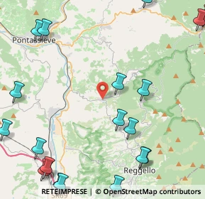 Mappa Via Don B. Cotoneschi, 50066 Reggello FI, Italia (6.6955)