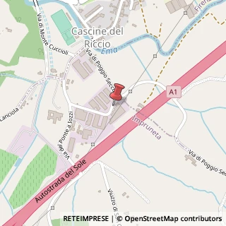 Mappa Via G. Rossa, 24, 50023 Impruneta, Firenze (Toscana)