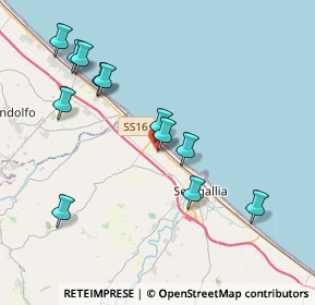 Mappa Via Canaletto, 60019 Senigallia AN, Italia (4.1475)