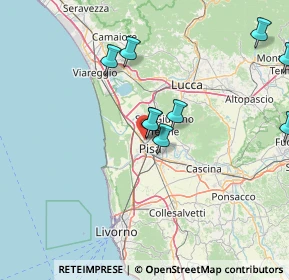 Mappa Via Pietrasantina, 56122 Pisa PI, Italia (19.69818)