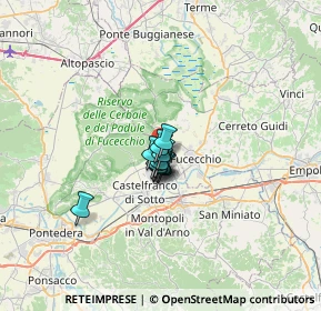 Mappa SP Nuova Francesca, 56029 Santa Croce sull'Arno PI, Italia (2.97545)