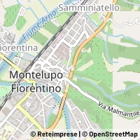 Térkép Montelupo Fiorentino
